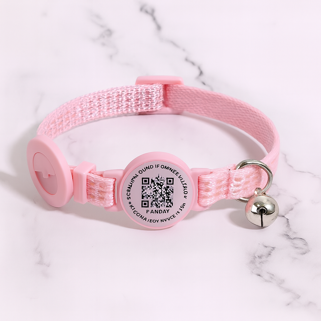 Fyndy - Smart QR Code Cat Collar